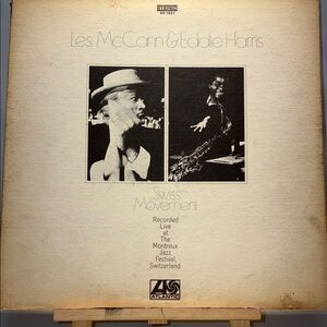 Les McCann & Eddie Harris Vinyl - Swiss Movement by